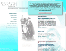 Tablet Screenshot of freud-lacan-berlin.de